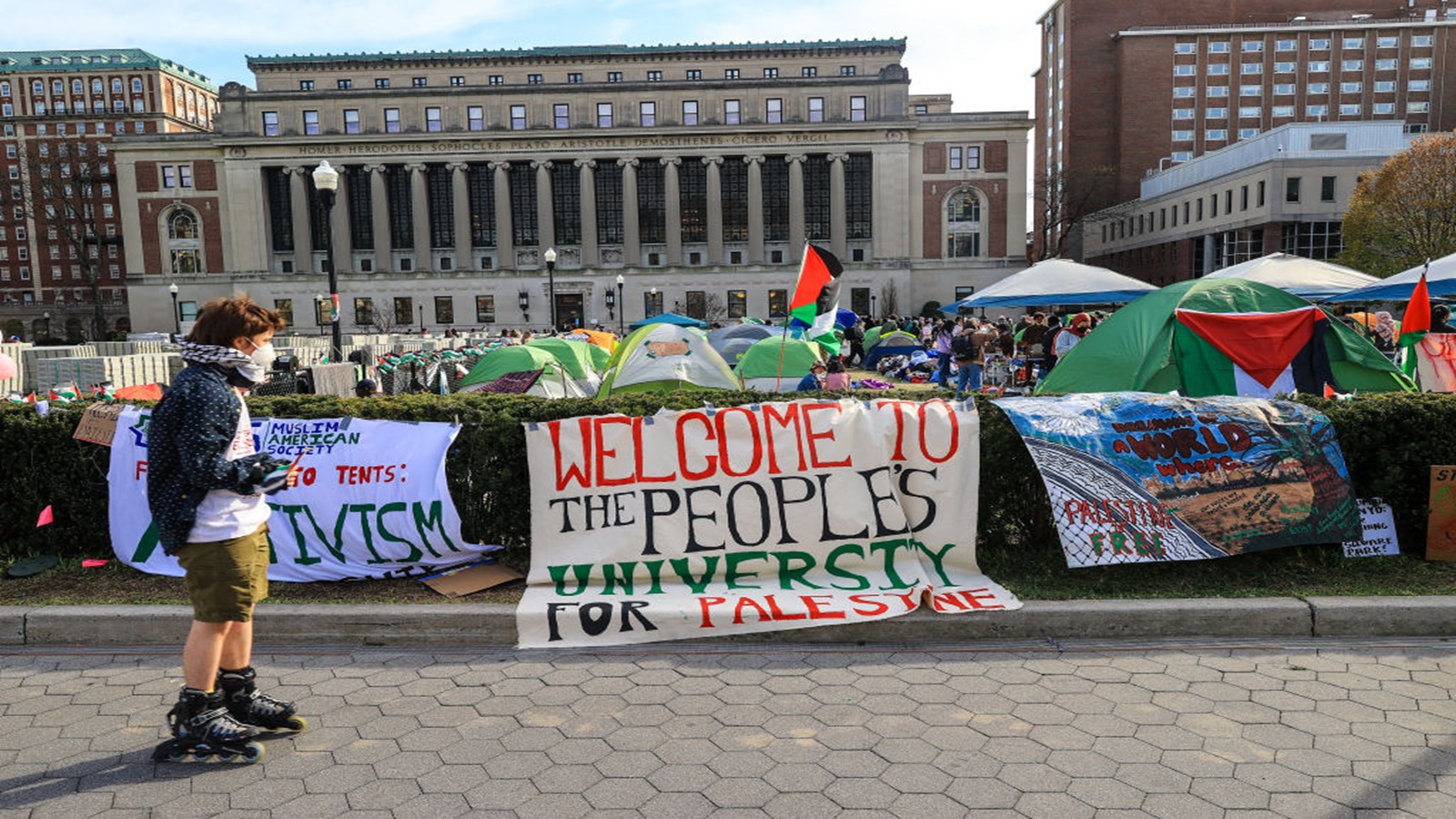 هل تفكّ السلطات الأميركية اعتصام جامعة كولومبيا بالقوة؟
